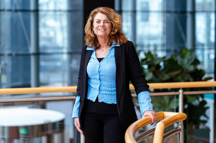Diana van Leeuwen, accountmanager zakelijke markt bij De Friesland